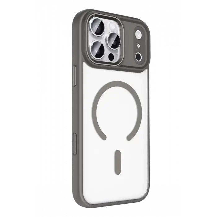 Mey İthalat®   iPhone 17 Pro Max Terea Magsafe Kapak - Gri