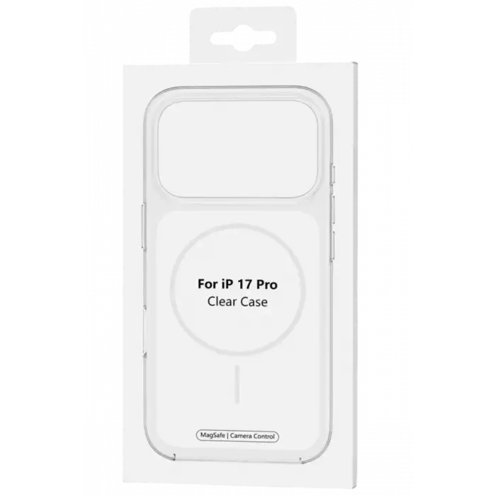 Mey İthalat®   iPhone 17 Pro Max Vizima Magsafe Kapak - Beyaz