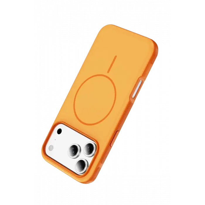 Mey İthalat®   iPhone 17 Pro Neksa Magsafe Kapak - Turuncu