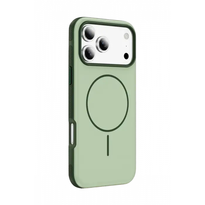 Mey İthalat®   iPhone 17 Pro Neksa Magsafe Kapak - Yeşil