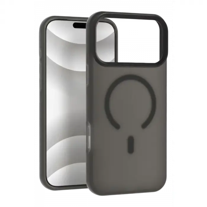 Mey İthalat®   iPhone 18 Pro Max/17 Pro Max Pulse Magsafe Kapak - Siyah