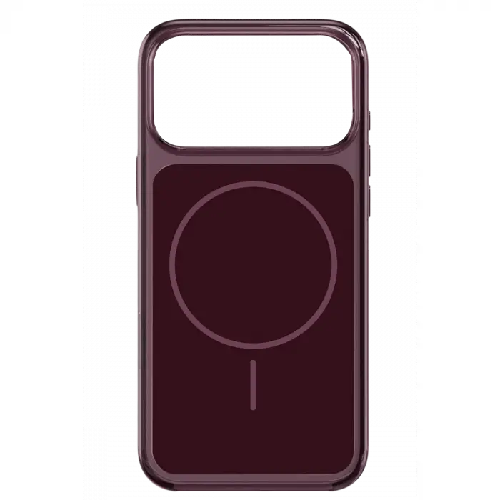 Mey İthalat®   iPhone 18 Pro Max Vizima Magsafe Kapak - Bordo