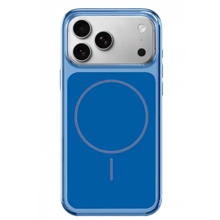 Mey İthalat®   iPhone 18 Pro Max Vizima Magsafe Kapak - Sierra Blue