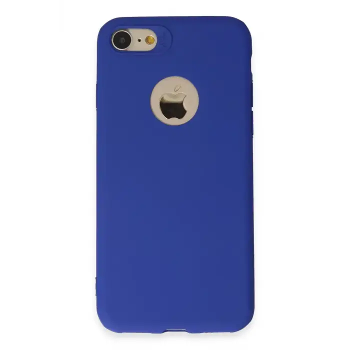 Mey İthalat®   iPhone 7 Kılıf First Silikon - Lacivert