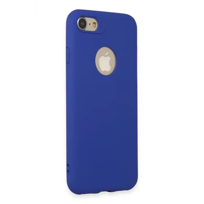 Mey İthalat®   iPhone 7 Kılıf First Silikon - Lacivert