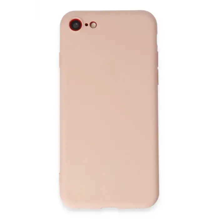 Mey İthalat®   iPhone 7 Kılıf First Silikon - Pudra