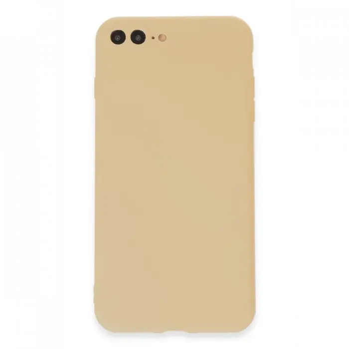 Mey İthalat®  iPhone 7 Plus Kılıf First Silikon - Gold