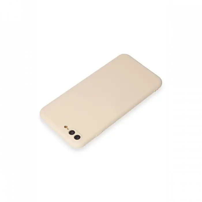 Mey İthalat®  iPhone 7 Plus Kılıf First Silikon - Krem