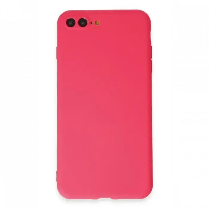 Mey İthalat®  iPhone 7 Plus Kılıf First Silikon - Pembe