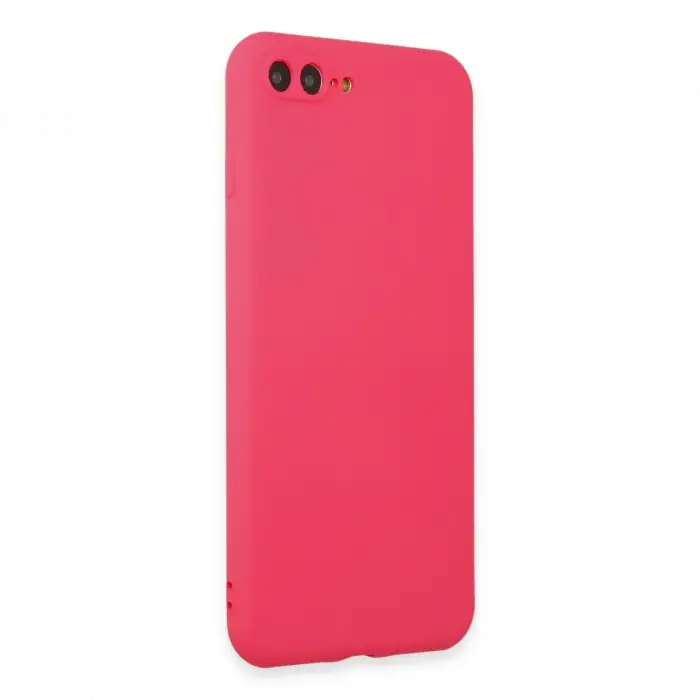 Mey İthalat®  iPhone 7 Plus Kılıf First Silikon - Pembe