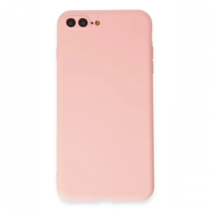 Mey İthalat®  iPhone 7 Plus Kılıf First Silikon - Pudra