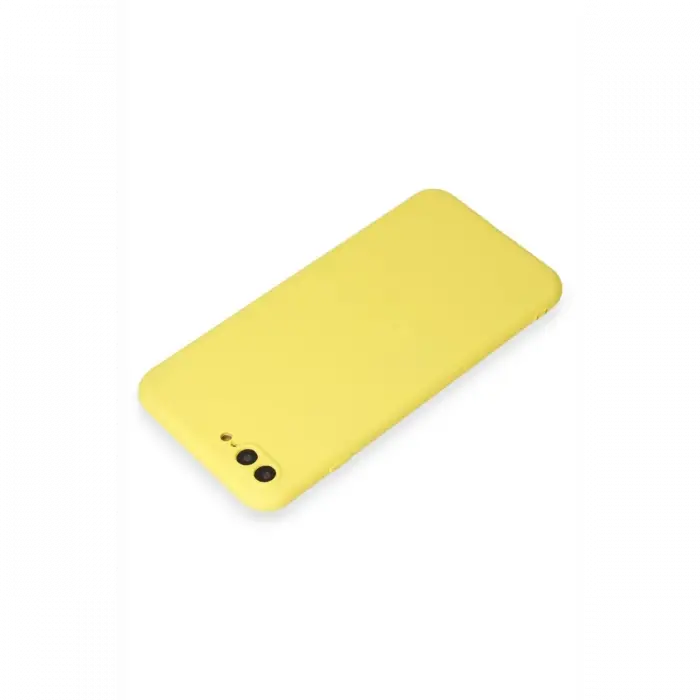 Mey İthalat®  iPhone 7 Plus Kılıf First Silikon - Sarı