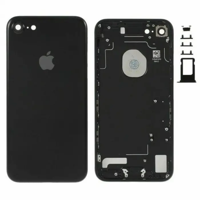 Mey İthalat® iPhone 8G Uyumlu Boş Kasa (Siyah)