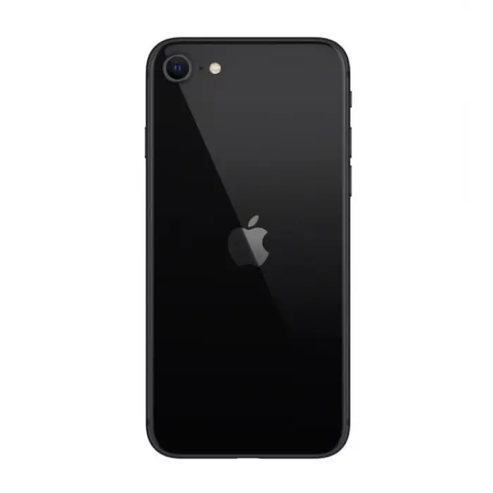 Mey İthalat® iPhone SE 2020 Batarya Pil Kapağı (Siyah)