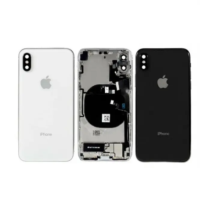 Mey İthalat® iPhone X FULL Dolu Kasa (Siyah)