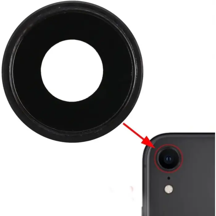Mey İthalat® iPhone XR Arka Kamara Camı