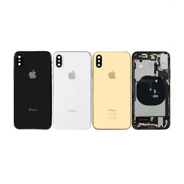 Mey İthalat® iPhone XS MAX FULL Dolu Kasa (Siyah)