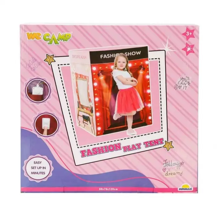 Mey İthalat® Işıklı Moda Oyun Çadırı