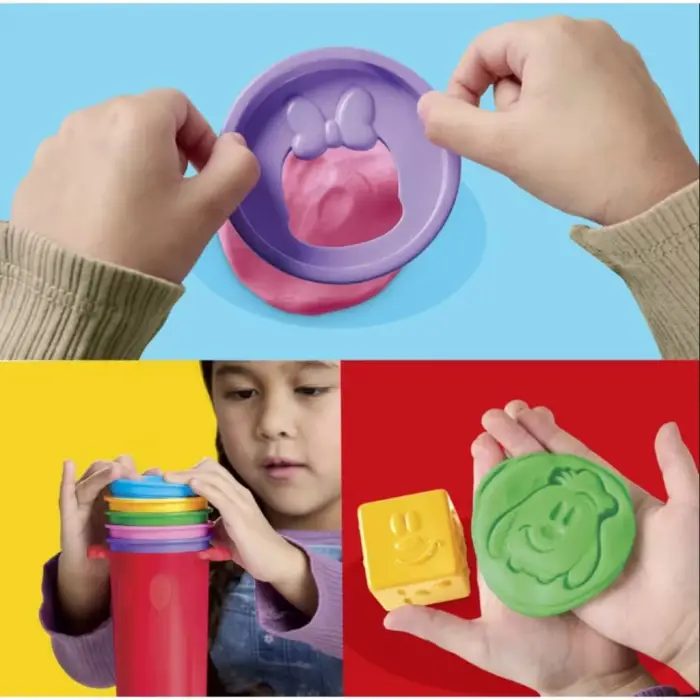 Mey İthalat®  Junior Happy Mickey Mouse Oyun Hamuru Seti