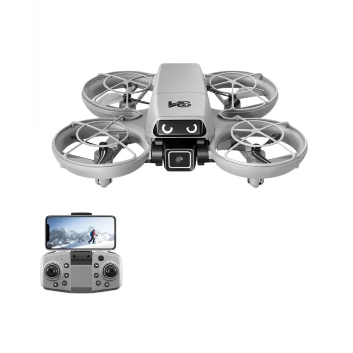 Mey İthalat® Kameralı Mini Drone Optical Flow Hover APP Kontrollü