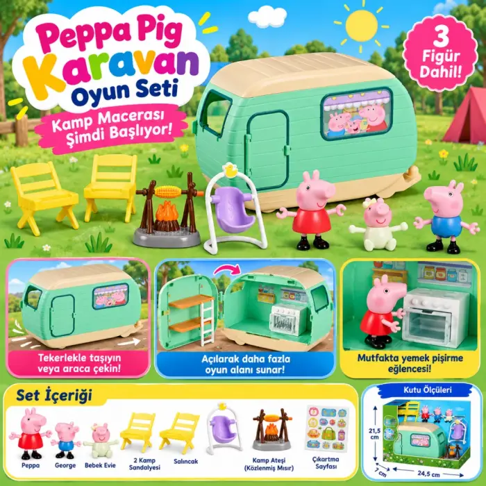 Mey İthalat® Karavan Oyun Seti