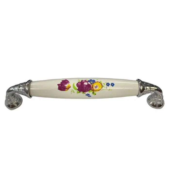 Mey İthalat® Klasik Silindir Kulp Krom 128 mm
