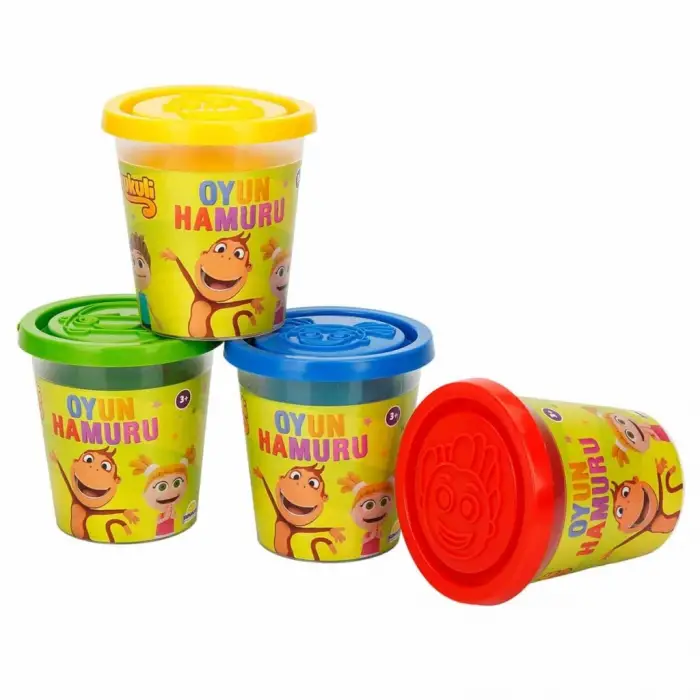 Mey İthalat®  Kukuli 4lü Oyun Hamuru 560 gr