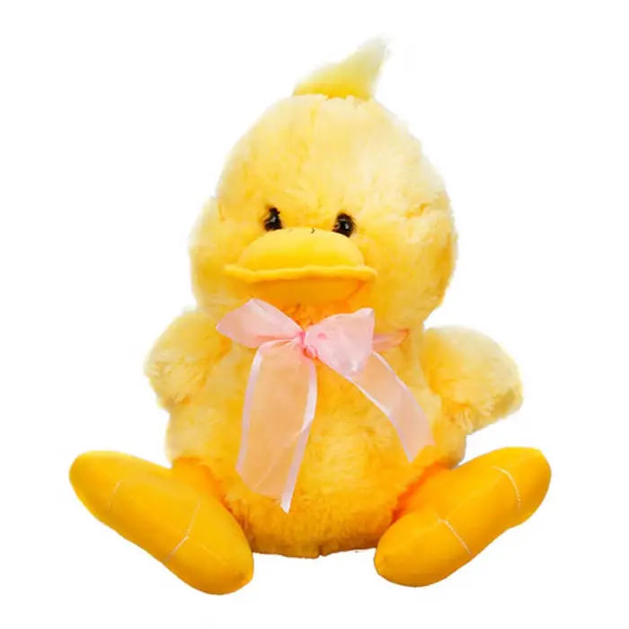 Mey İthalat® Kurdeleli Ördek Peluş 30 cm
