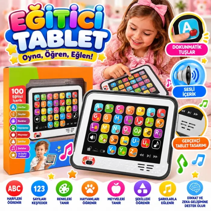 Mey İthalat® LC-31404 EĞİTİCİ TABLET