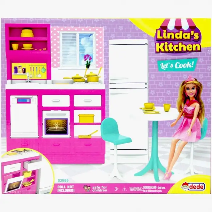 Mey İthalat® Lindanın Mutfağı Oyun Seti