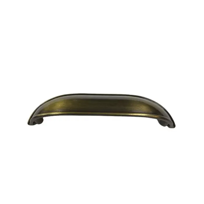 Mey İthalat® Midye 96 mm Antik Sarı Kulp