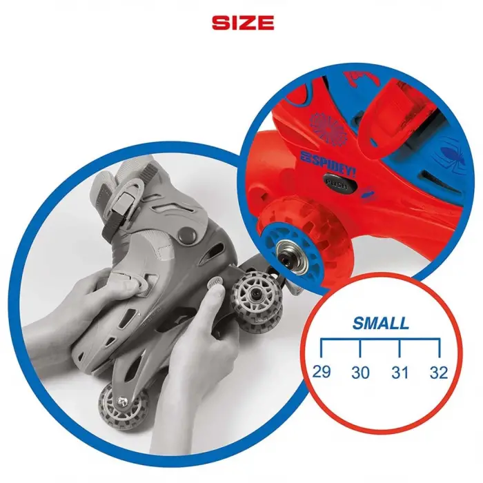 Mey İthalat®  Inline 3 Teker Paten