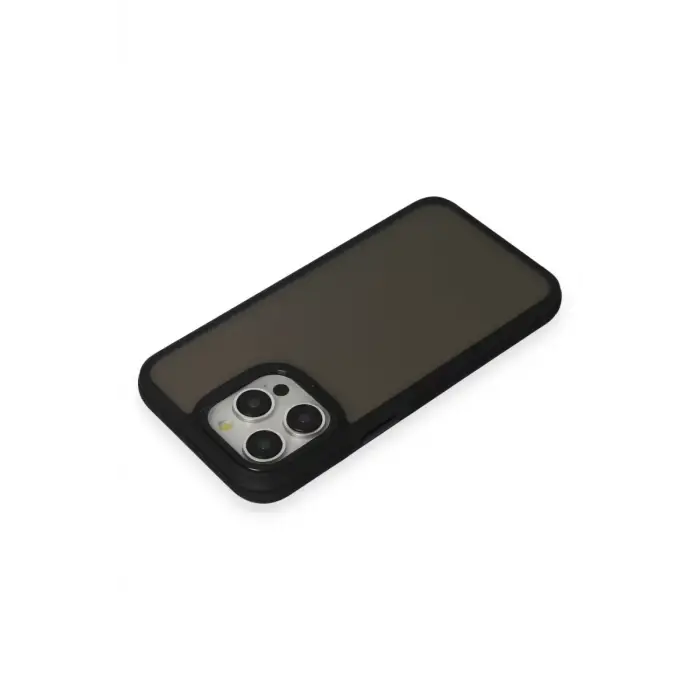Mey İthalat®   iPhone 13 Pro Max Harvel Kapak - Siyah