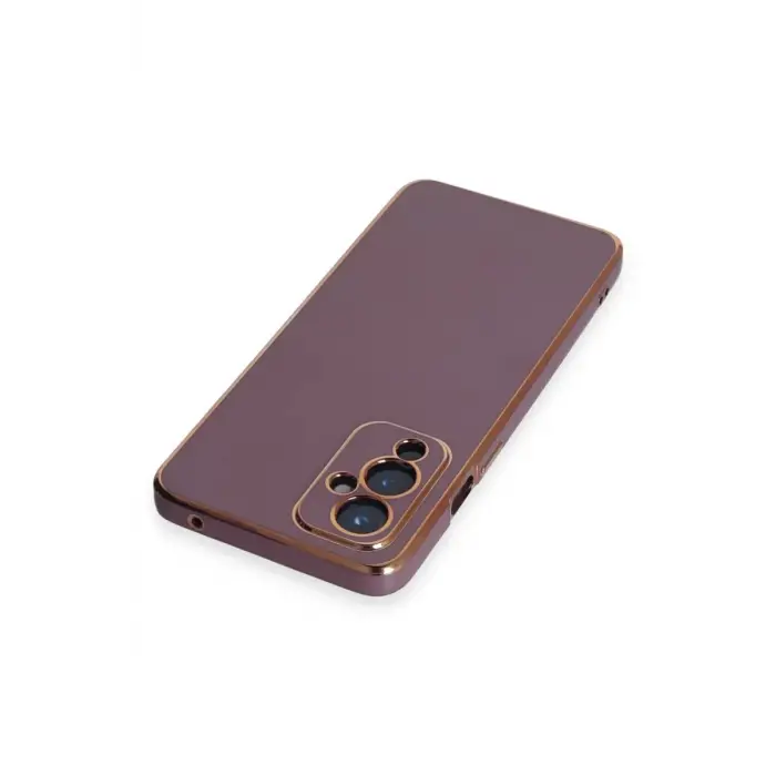Mey İthalat®  One Plus 9 Kılıf Volet Silikon - Mor