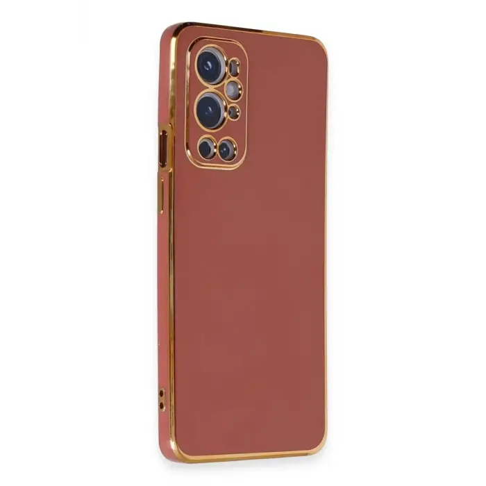 Mey İthalat®  One Plus 9 Pro Kılıf Volet Silikon - Kırmızı