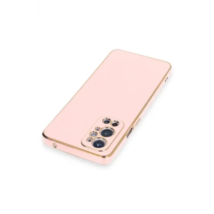 Mey İthalat®  One Plus 9 Pro Kılıf Volet Silikon - Pembe