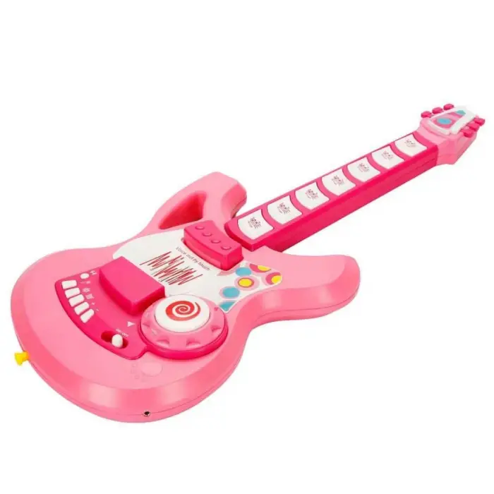 Mey İthalat® Pembe Elektronik Gitar 61 cm