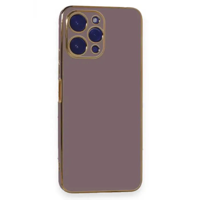 Mey İthalat®   Poco M6 Pro 5G Kılıf Volet Silikon - Mor