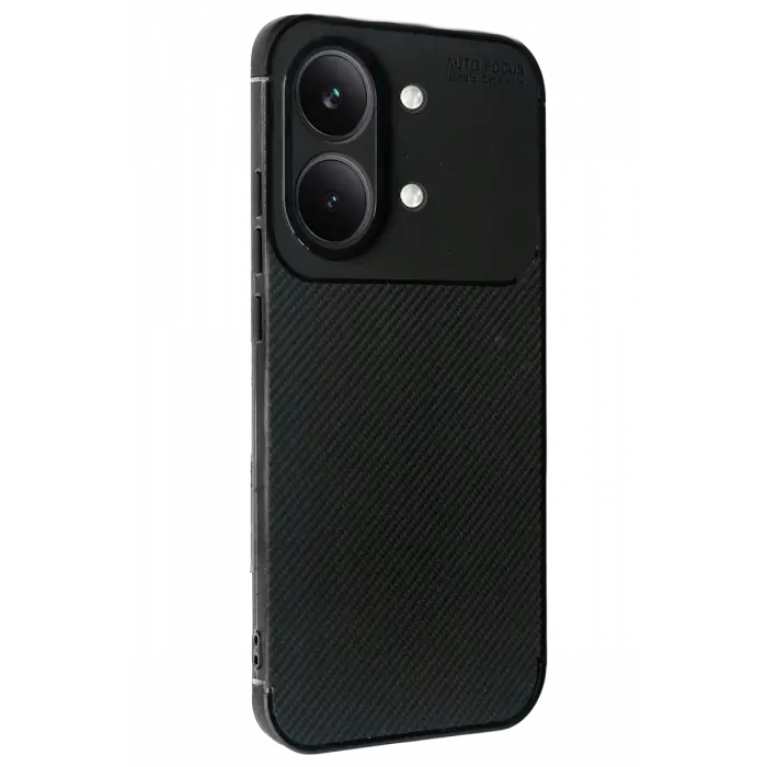 Mey İthalat®   Poco X8 Pro Max Auto Focus Karbon Kapak - Siyah