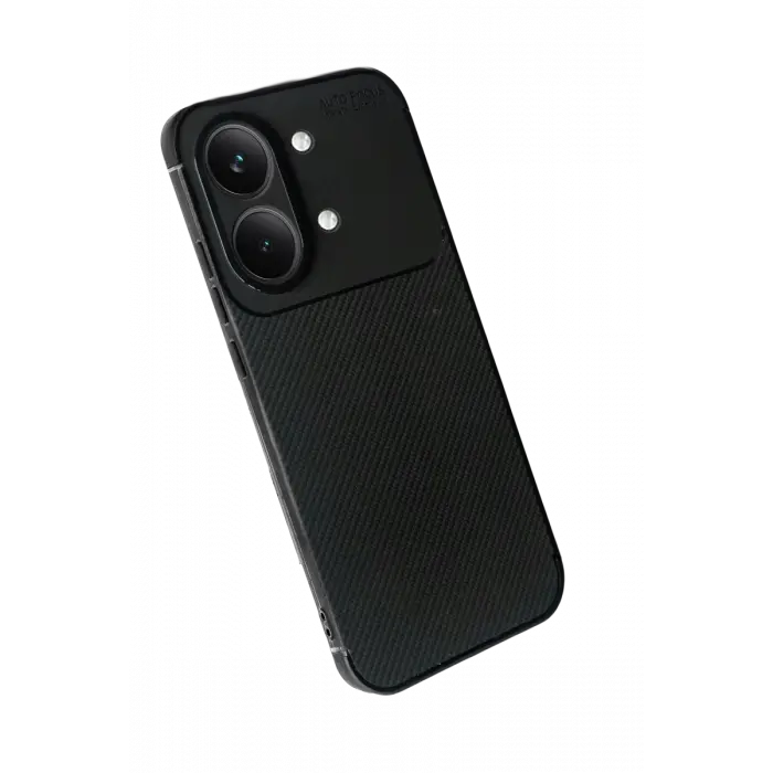 Mey İthalat®   Poco X8 Pro Max Auto Focus Karbon Kapak - Siyah