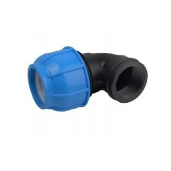 Mey İthalat® Poelsan Mavi 32X3/4 Kaplin Dişi Dirsek