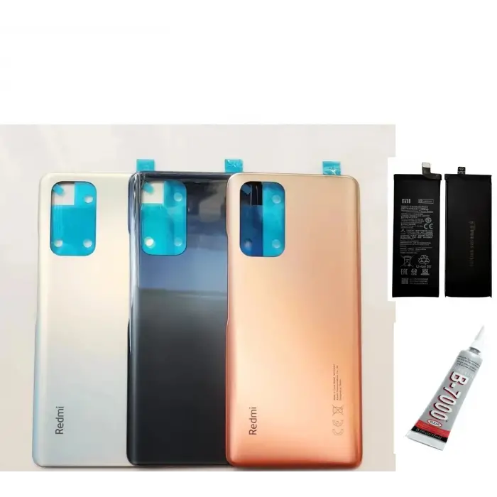 Mey İthalat® REDMİ NOTE 10 PRO Uyumlu ARKA BATARYA KAPAĞI ,BATA