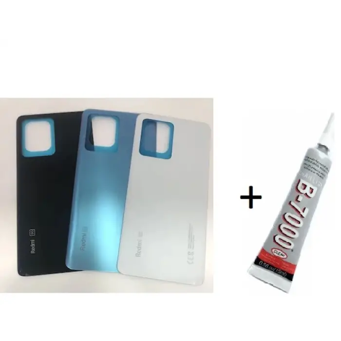 Mey İthalat® REDMİ NOTE 12 4G Arka Batarya Pil Kapağı BUZ MAVİ