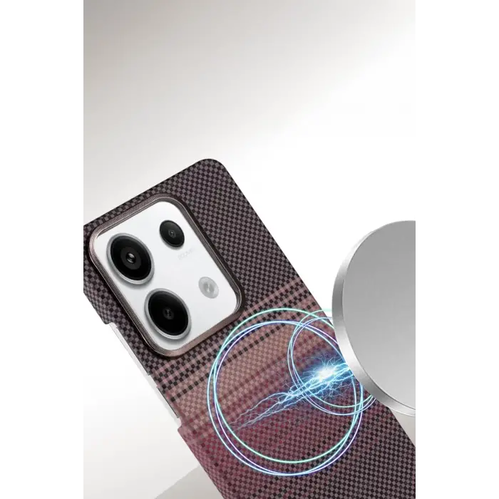 Mey İthalat®   Redmi Note 13 Pro 4G Vega Magsafe Kapak - Siyah