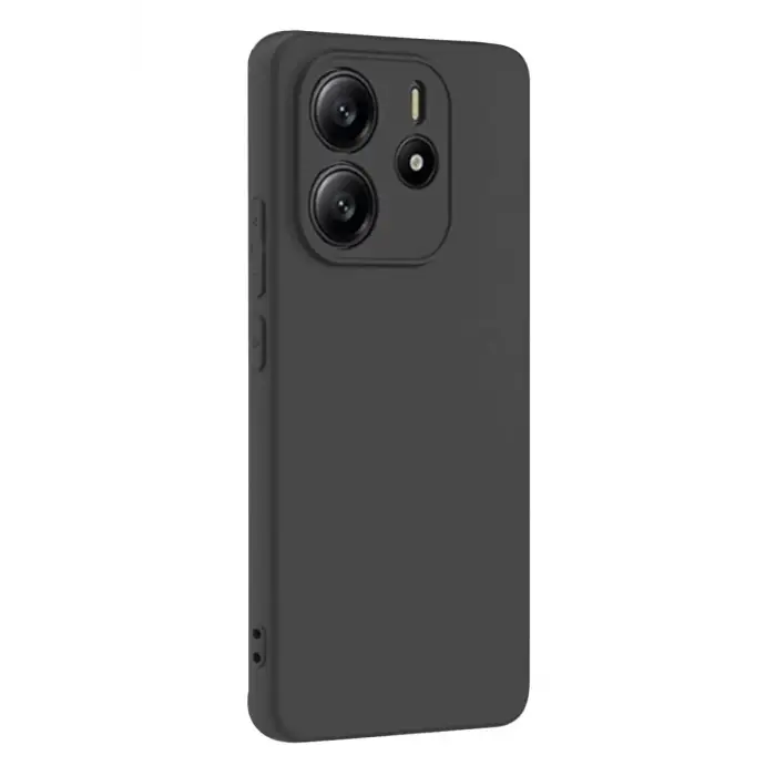 Mey İthalat®  Redmi Note 14 4G Kılıf First Silikon - Siyah