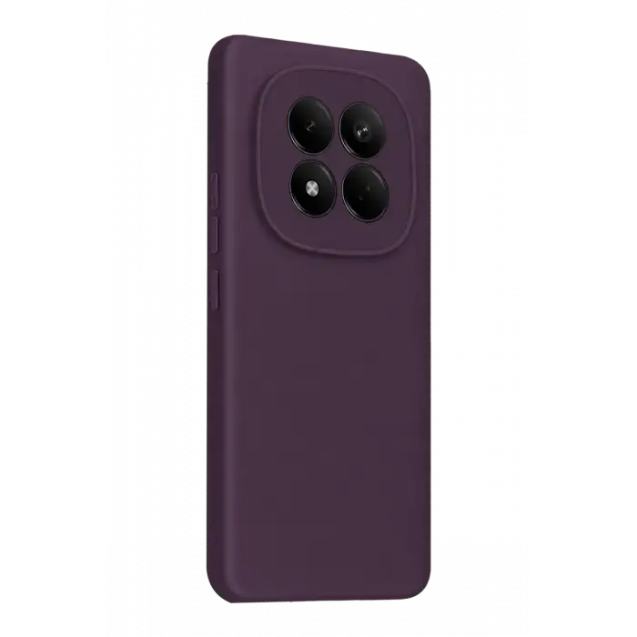 Mey İthalat®   Redmi Note 15 4G First Silikon - Mürdüm