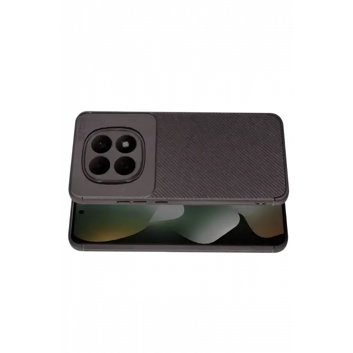 Mey İthalat®   Redmi Note 15 Pro 5G Auto Focus Karbon Kapak - Gri