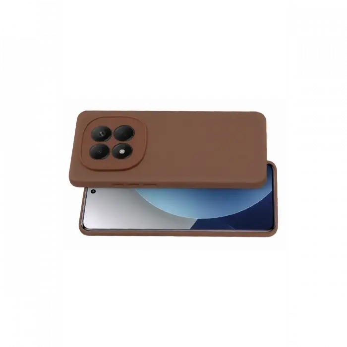 Mey İthalat®  Redmi Note 15 Pro 5G First Silikon - Kahverengi