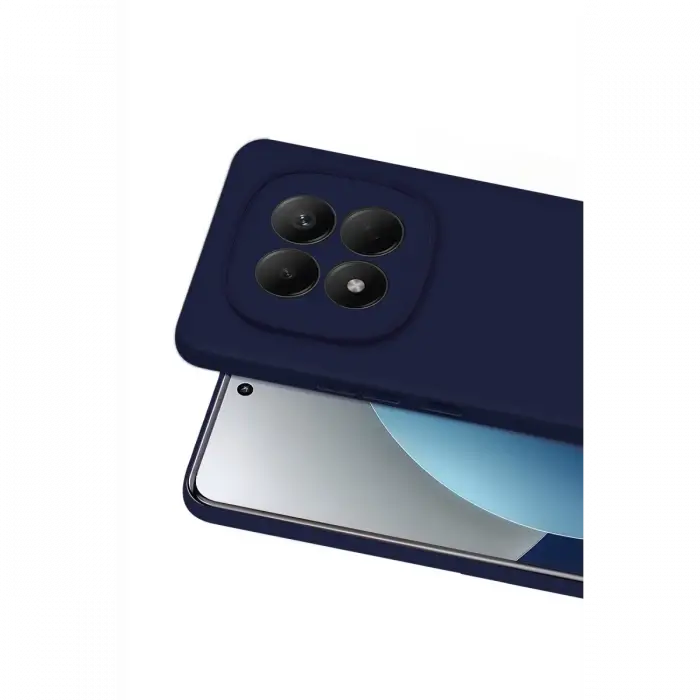 Mey İthalat®  Redmi Note 15 Pro 5G First Silikon - Lacivert