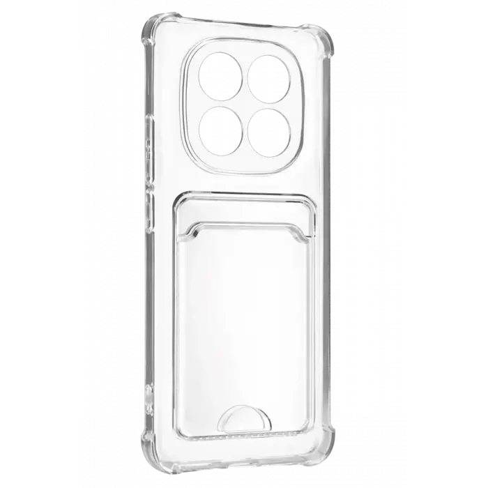 Mey İthalat®   Redmi Note 15 Pro 5G Kart Şeffaf Silikon - Şeffaf